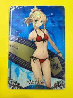 Mordred N07 Fate Grand Order FGO Wafer Card 2018 very rare - Image 2