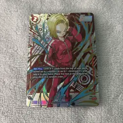 Android 18 - FB01-014 Alternate Art New Adventure Dragon Ball Super TCG Card - Image 1