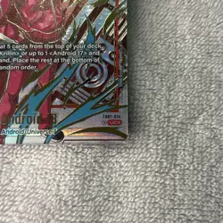 Android 18 - FB01-014 Alternate Art New Adventure Dragon Ball Super TCG Card - Image 3