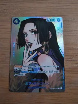 Boa Hancock One Piece Trading Card OP01-078 OP04 SR SP Special Parallel Card JPN - Image 1