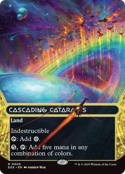 MTG - Cascading Cataracts - Stellar Sights - Edge of Eternities - Magic - Image 1
