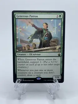 Generous Patron - Battlebond - MTG - Rare - Magic the Gathering - Image 1