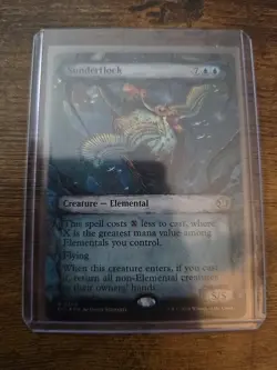 Sunderflock (Showcase) Lorwyn Eclipsed Foil - Image 1