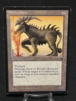 Bronze Horse - Legends ~MP~ Magic The Gathering MTG - Image 1