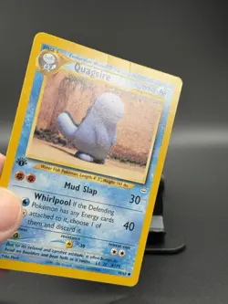 1st Edition Quagsire 48/64 Neo Revelation Vintage Pokemon Cards WoTc (DMG) - Image 2
