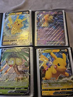 4 BINDERS Of JUMBO POKEMON CARD COLLECTION - Image 3