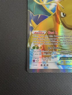 Dragonite EX 108/111 X & Y Furious Fists Ultra Rare Full Art Holo Pokemon Card - Image 4