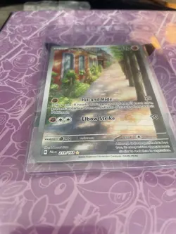 Pokemon Sudowoodo Illustration Rare Full Art Holo Sv02 Paldea Evolved 219/193 - Image 2
