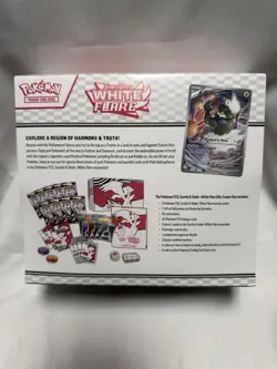 Pokemon TCG Scarlet Violet White Flare Elite Trainer Box Factory Sealed New - Image 2
