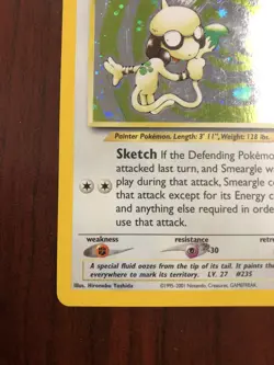 Pokemon Smeargle 11/75 Neo Discovery Holofoil - LP - Image 5