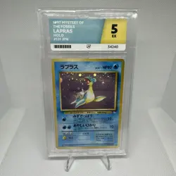 Pokemon TCG Lapras 1997 Japanese #131 Mystery Of Fossil Ace 5 - Image 1