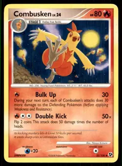 2008 Diamond & Pearl - Great Encounters Combusken Stage 1/Uncommon #35 - Image 1
