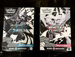 Pokemon TCG (Scarlet and Violet): Black Bolt and White Flare Booster Bundles - Image 1