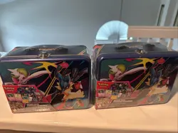 Pokemon TCG - 2025 Fall Collector 2x Lunchbox Tin - New Factory Sealed 2 Boxes - Image 1