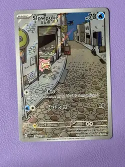 TCG Pokemon English Slowpoke 204/198 SV01: Scarlet & Violet Base Set Holo - Image 1