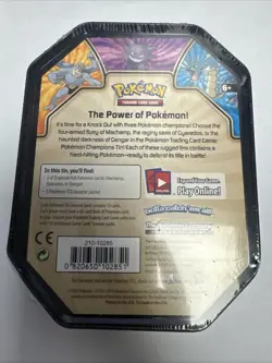 2016 Pokemon TCG Gyarados XY Power Champion Tin Factory Sealed English 820650102851 - Image 3
