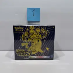 Pokemon TCG Scarlet & Violet Surging Sparks ETB Sealed - Image 1