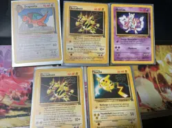 Pokemon Black Star Promo W&B Presents Lot Pikachu Mewtwo Dragonite - Image 1