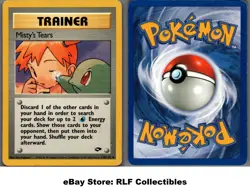 2000 Pokemon, Gym Challenge, #118/132 Misty's Tears, Uncommon (b) - Image 1