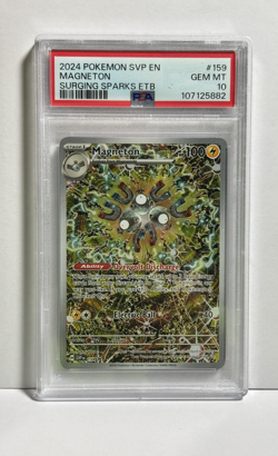 Pokemon Surging Sparks Black Star Promo Magneton #159 PSA 10 Gem Mint - Image 1