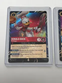 2026 Disney Lorcana Archazias Island Rapunzel AND Donald Duck EPCOT Promo Cards - Image 2