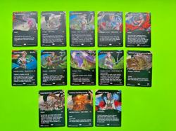MTG Tarkir Dragonstorm - Lot of 13 Borderless Cards - Non-Foil - No Two the Same - Image 1