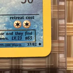 Pokemon Card - Dark Golduck Team Rocket 37/82 Uncommon 1st Edition NM - Image 4