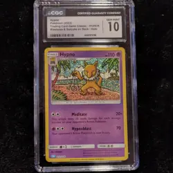 Pokemon Hypno 012/034 Trading Card Game Classic Holo CGC 10 - Image 1