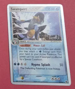 Swampert Pokemon Card Rare Made in Japan Pocket Monster NINTENDO F/S - Image 1