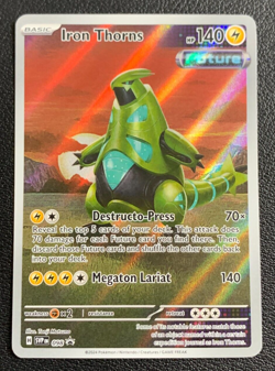 Iron Thorns SVP 098 Black Star Promo Pokemon TCG Card NM - Image 1