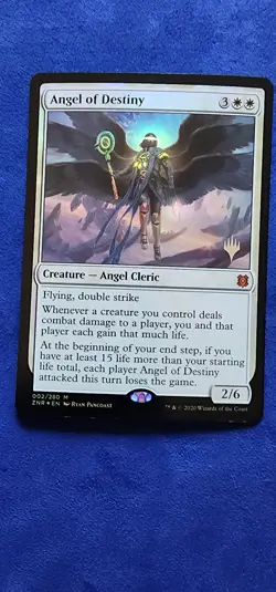 Angel of Destiny - Zendikar Rising MTG NM Near Mint Condition - Image 1