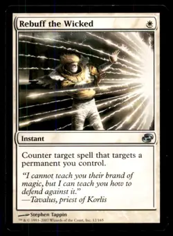 MTG Rebuff the Wicked LP Light Play Planar Chaos [2970] - Image 1