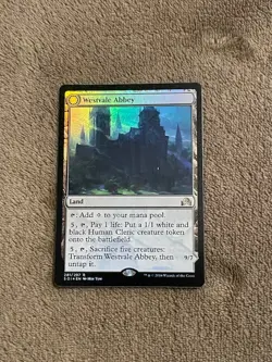 MTG Single NM WESTVALE ABBEY Shadows Over Innistrad FOIL - Image 1
