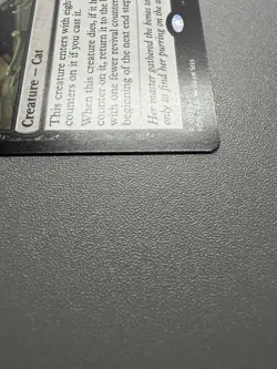 Nine-Lives Familiar R 006 MTG Foundations NM English Cat FDN - Image 4