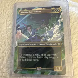 Katara, the Fearless (Borderless) 0305 Avatar: The Last Airbender TLA MTG NM - Image 1