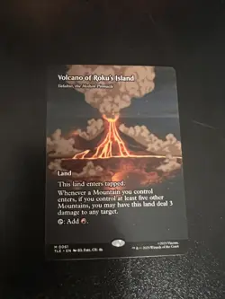 Volcano of Roku's Island - Valakut, the Molten Pinnacle (Borderless) Avatar - Image 1