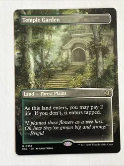 Temple Garden // Temple Garden Borderless Lorwyn Eclipsed 351 - Image 1