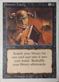 Demonic Tutor #105 Magic Revised - Image 1