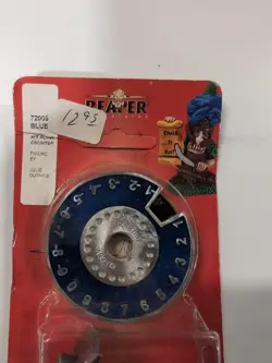 Blue Scrye Life Counter w/ Wizard - 1994 MTG Reaper Miniatures 7200S New Package - Image 3