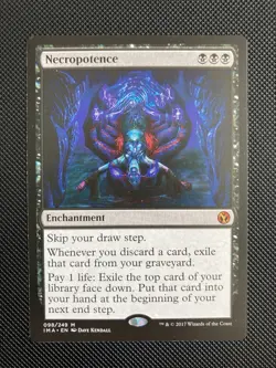Necropotence Iconic Masters Regular MTG - Image 1