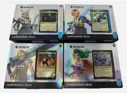 Magic The Gathering Final Fantasy Collector’s Edition Commander Deck Bundle set - Image 1