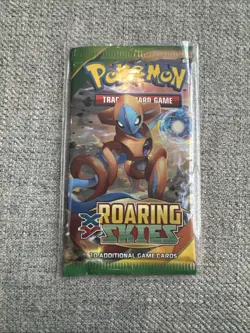 Pokemon XY Roaring Skies Booster Pack Packs Lot Of 4 Rayquaza Sleeved Since New - Image 5