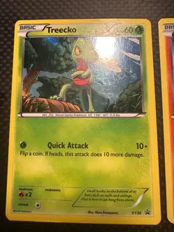 Pokemon Card EX-MP Black Star Promo Holo Treecko XY36,Torchic XY37,Mudkip XY38 - Image 2