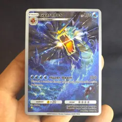 Gyarados Pokemon Pocket TCG Card Holo Genetic Apex w/ BLUE Ultra Pro Case *Read - Image 2