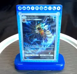 Gyarados Pokemon Pocket TCG Card Holo Genetic Apex w/ BLUE Ultra Pro Case *Read - Image 3