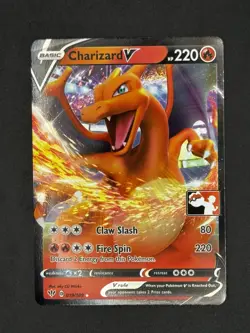 Pokemon TCG: Charizard V Stamped 019/189 Play! Prize Pack Series One - US SELLER - Image 1