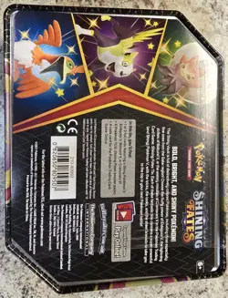 Pokemon Shining Fates Pin Collection (Dedenne New)& Shiny Eldegoss V Tin (New) - Image 4