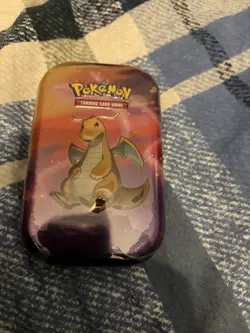 Pokemon Kanto Power Mini Tin Dragonite Artwork - New & Sealed - Image 1