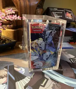 Pokemon Destined Rivals Booster Box Sealed with Acrylic Case - Image 2