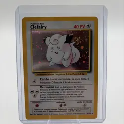 Pokemon - Spanish Base Set Unlimited Holo Rare Clefairy 5/102 - LP+ - Image 4